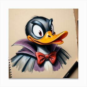 Donald Duck 25 Canvas Print