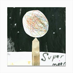 Super Moon 1 Canvas Print