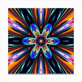 Psychedelic Flower 149 Canvas Print