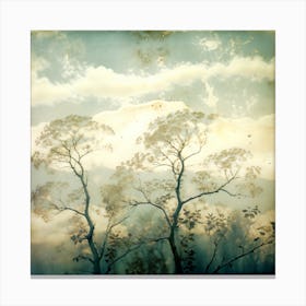 Trees In The Sky Canvas Print