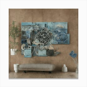 Abstract Painting 33 Canvas Print