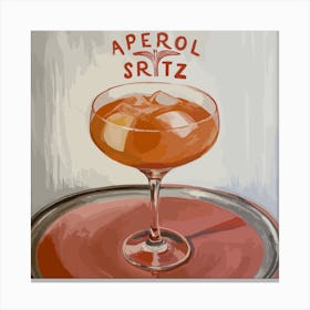 Aperol Spritz Orange - Aperol, Spritz, Aperol spritz, Cocktail, Orange, Drink 19 Canvas Print