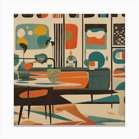Abstract Room Canvas Print