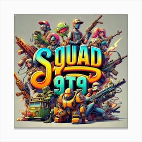 Squad 99 Canvas Print