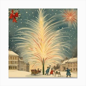 Christmas Tree Canvas Print