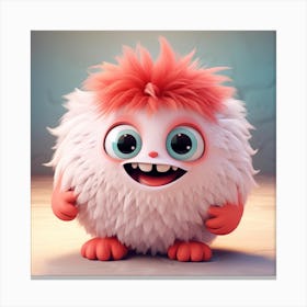 Cute Monster 1 Canvas Print