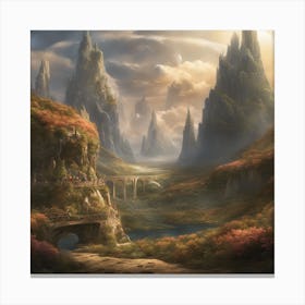 Overworld Canvas Print