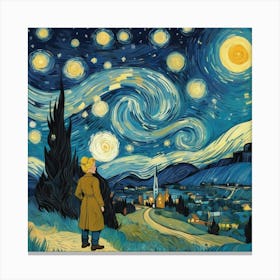 Starry Night 5 Canvas Print