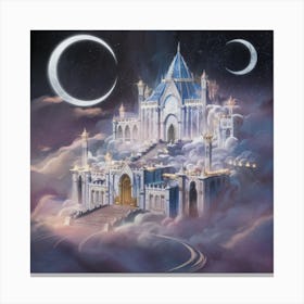 Castle In The Sky 3 Canvas Print