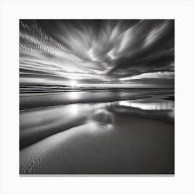 Black And White Photo Canvas Print