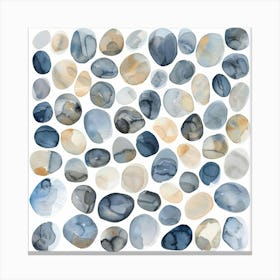 Pebbles 15 Canvas Print