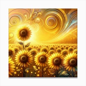 Sunflowers Canvas Print