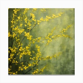 Forsythia 2 Canvas Print