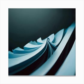 Paper Spiral - Paper Stock Videos & Royalty-Free Footage Canvas Print