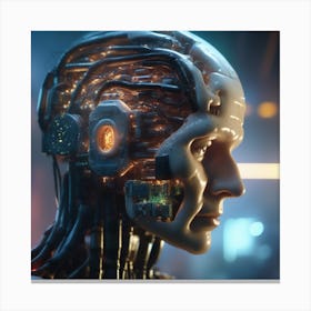 Cyborg 84 Canvas Print