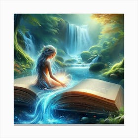 Book Of Magic 6 Canvas Print