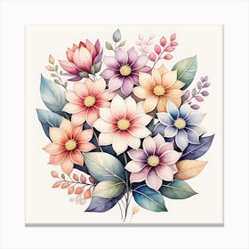 Charming Botanics 1 Canvas Print