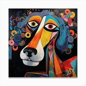 Dog Painting 2 Canvas Print
