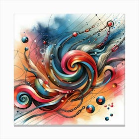 Abstract Painting 3 Canvas Print