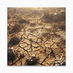 Arid Landscape 7 Canvas Print