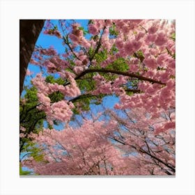 Spring Season Sakura Flowers Adeline Yeo Canvas Print