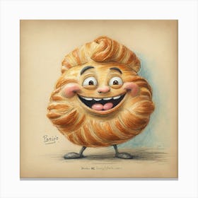 Croissant 1 Canvas Print