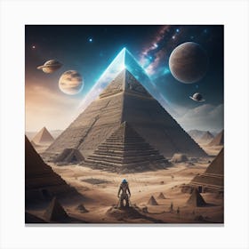 Pyramids Of Giza Canvas Print