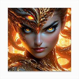 Aphrodite jjvg Canvas Print