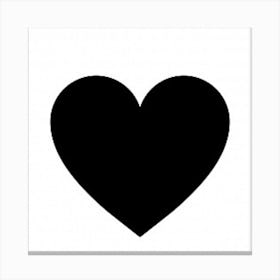 Heart Icon Canvas Print