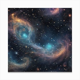 Spiral Galaxy 14 Canvas Print