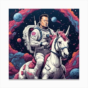 Elon Musk 4 Canvas Print