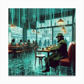 Inside The Matrix 6 Canvas Print