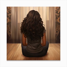 Portrait Of A Woman 47 Canvas Print