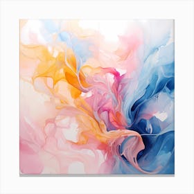 AI Ethereal Serenity Symphony Canvas Print