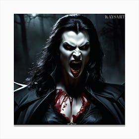 Dracula 7 Canvas Print