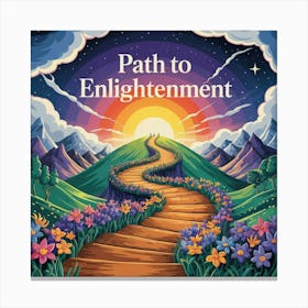 Path To Enlightenment 2 Canvas Print