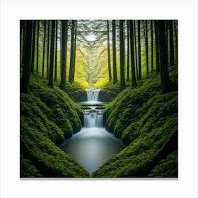 Heart Of The Forest Canvas Print