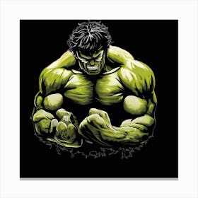 Incredible Hulk Canvas Print