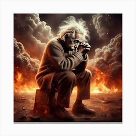 Albert Einstein 1 Canvas Print