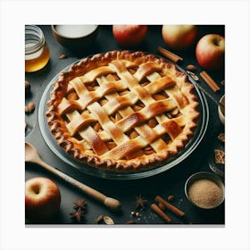 Apple Pie 3 Canvas Print