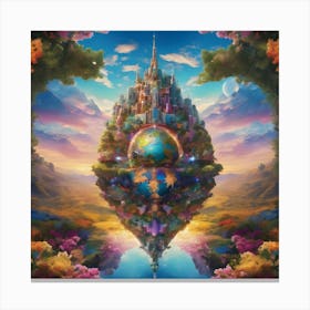 The World Of Synthesis 3 Canvas Print