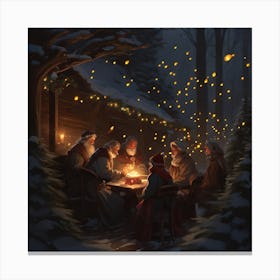 Christmas Vigil Canvas Print