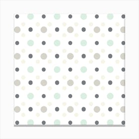 Modern Retro Pattern 21 Canvas Print