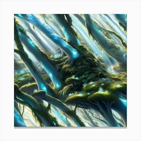 Forest Of Magic Canvas Print