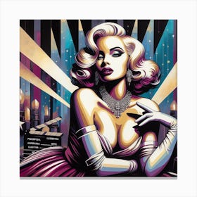 Marilyn Monroe 4 Canvas Print