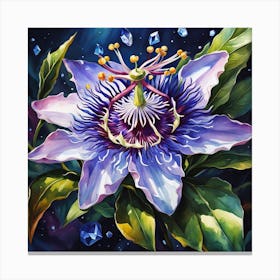 Passion Flower Canvas Print