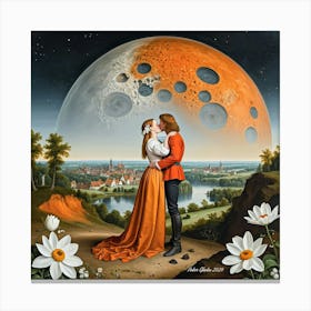 Romeo And Juliette by Peter Ghetu 2024 Canvas Print