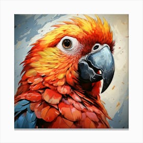 Parrot 7 Canvas Print