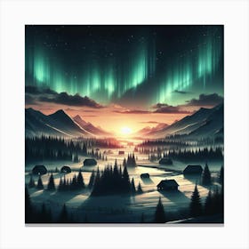 Aurora Borealis 47 Canvas Print