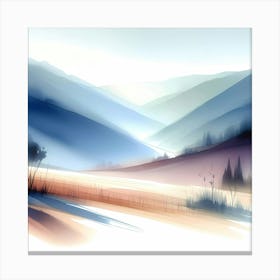 Landscape Painting 57 Canvas Print